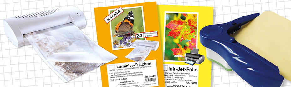 Transparenter - lamineringslommer